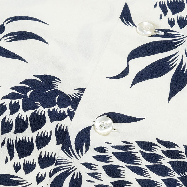 Duke Kahanamoku - Cotton Open Shirt - Duke's Pineapple - DK37811