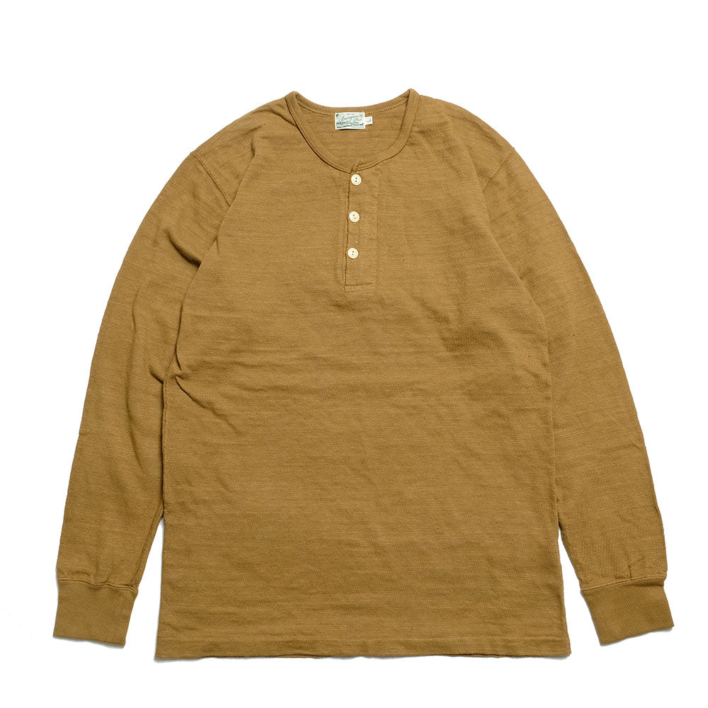 Burgus Plus - L/S Henley Neck Tee - HBP-010