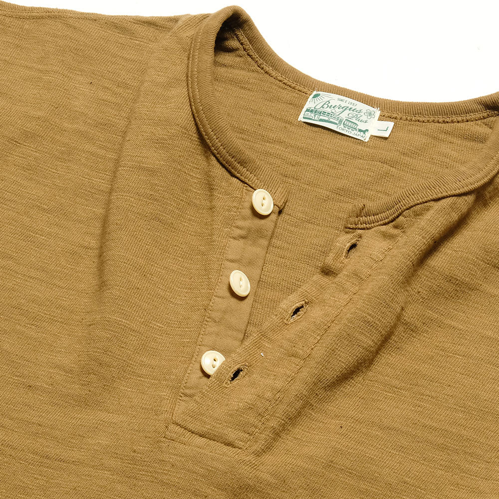 Burgus Plus - L/S Henley Neck Tee - HBP-010
