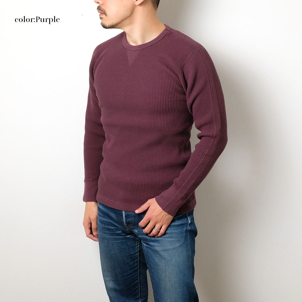 Burgus Plus - L/S Waffle Tee - HBP-015