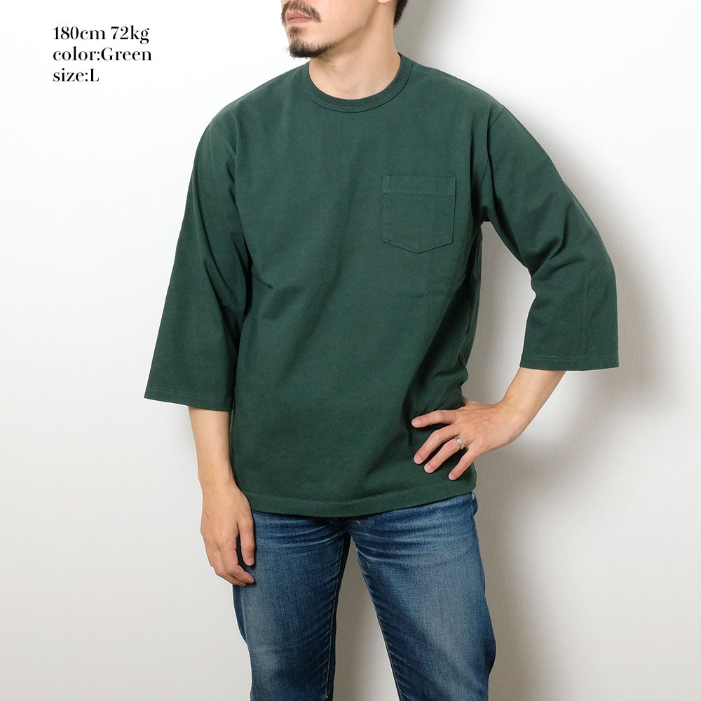 BURGUS PLUS - 3/4 Sleeve Heavy T-Shirt - HBP-019