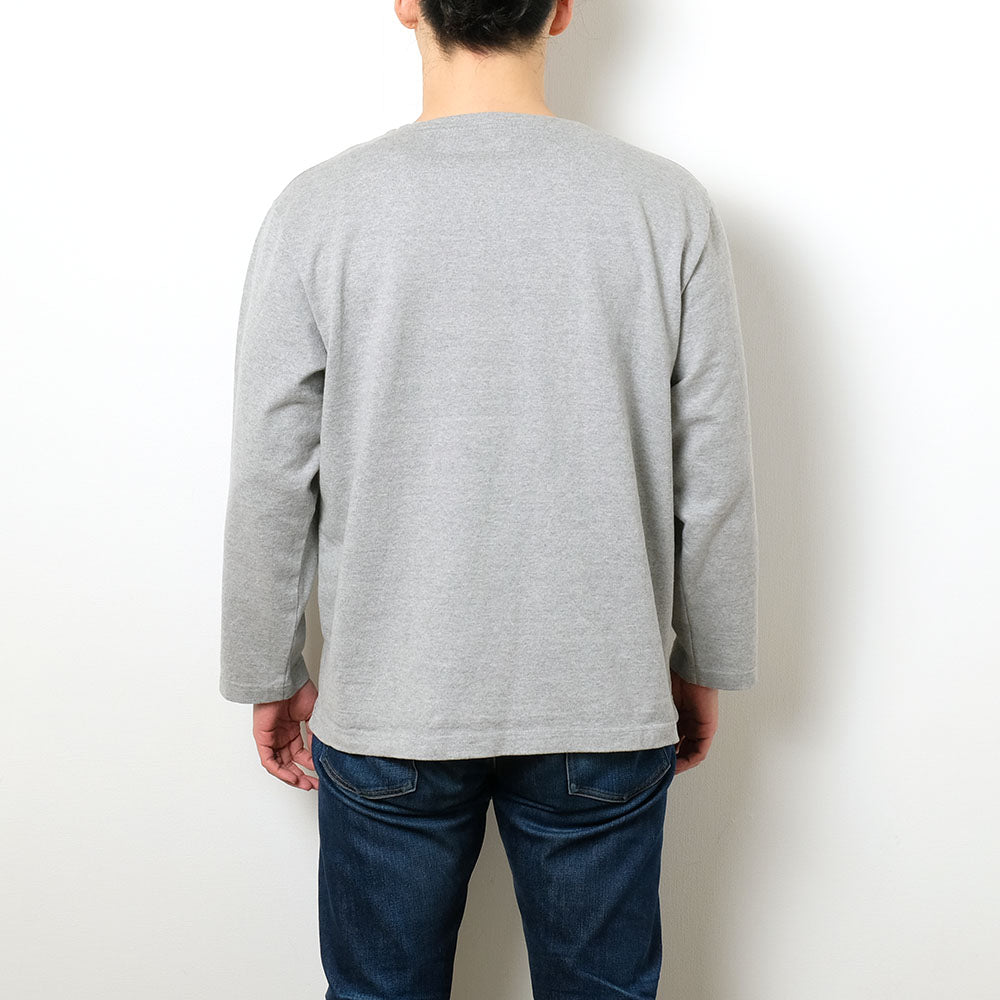 BURGUS PLUS - L/S Wide Basque Shirts Solid - HBP-025