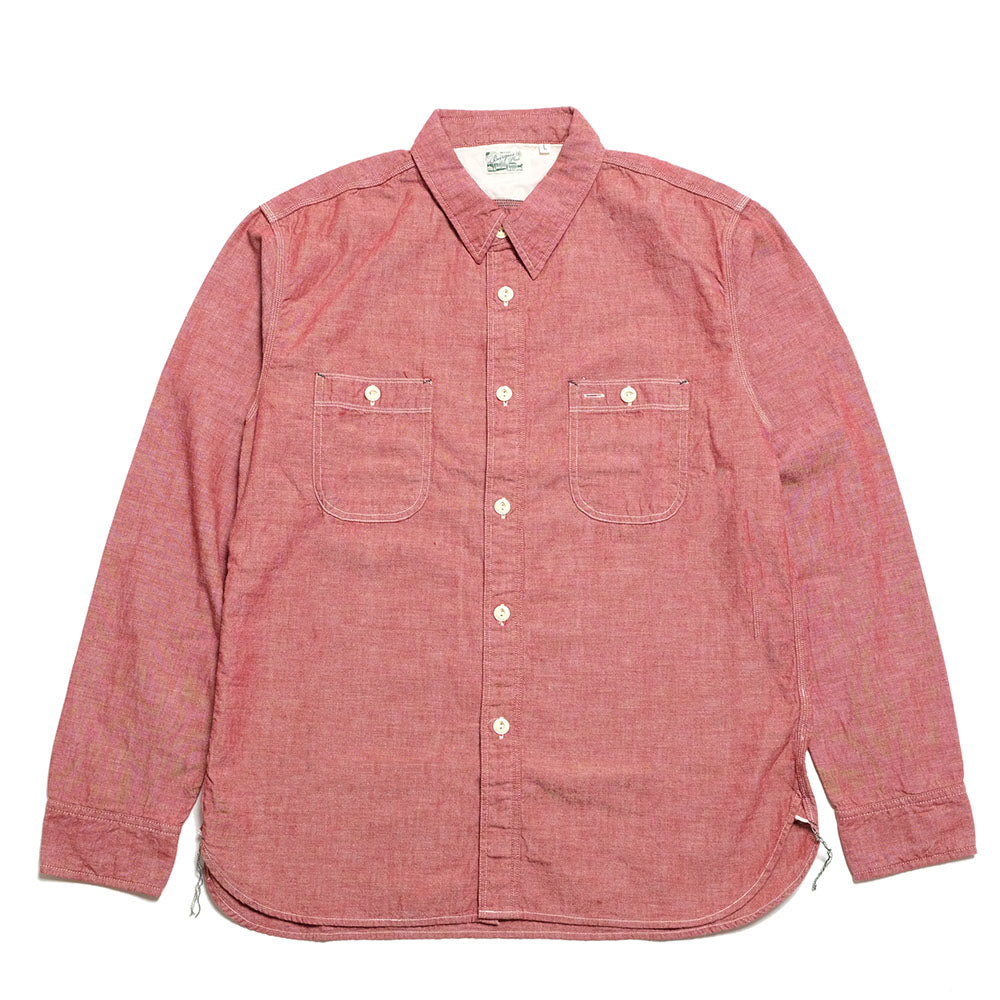 BURGUS PLUS HBP-300CH Chambray Work Shirt