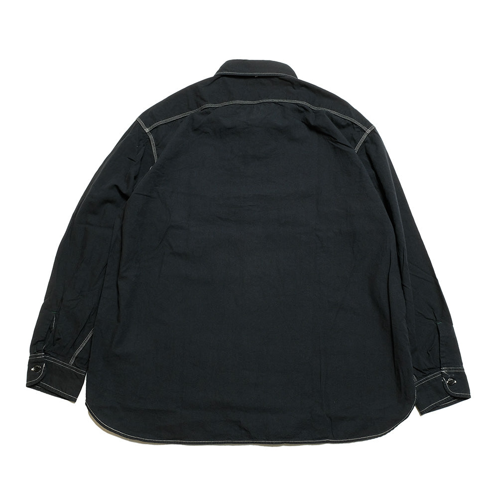 BURGUS PLUS - Beta Chambray Work Shirt - Wide Silhouette - HBP-300CHBWD