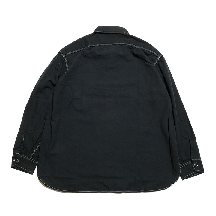 BURGUS PLUS - Beta Chambray Work Shirt - Wide Silhouette - HBP-300CHBWD