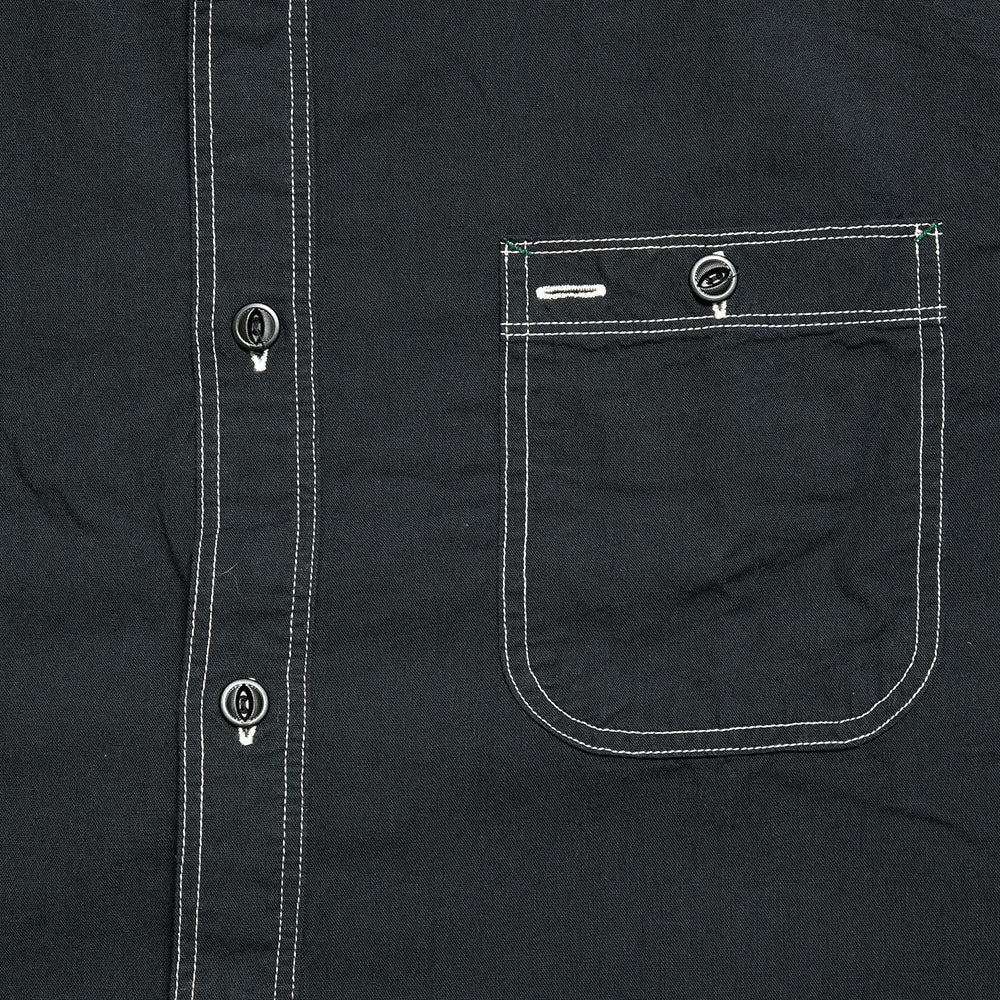 BURGUS PLUS - Beta Chambray Work Shirt - Wide Silhouette - HBP-300CHBWD