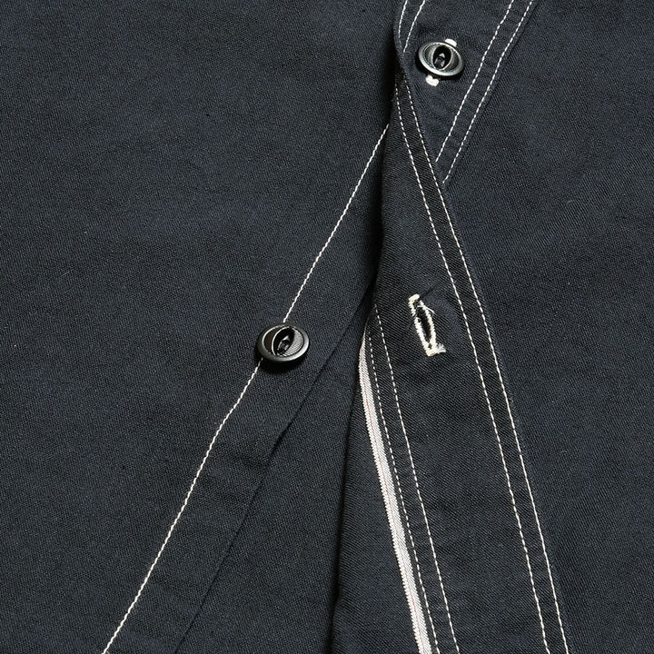 BURGUS PLUS - Beta Chambray Work Shirt - Wide Silhouette - HBP-300CHBWD