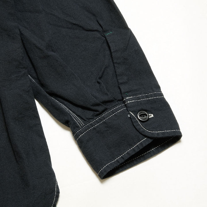 BURGUS PLUS - Beta Chambray Work Shirt - Wide Silhouette - HBP-300CHBWD