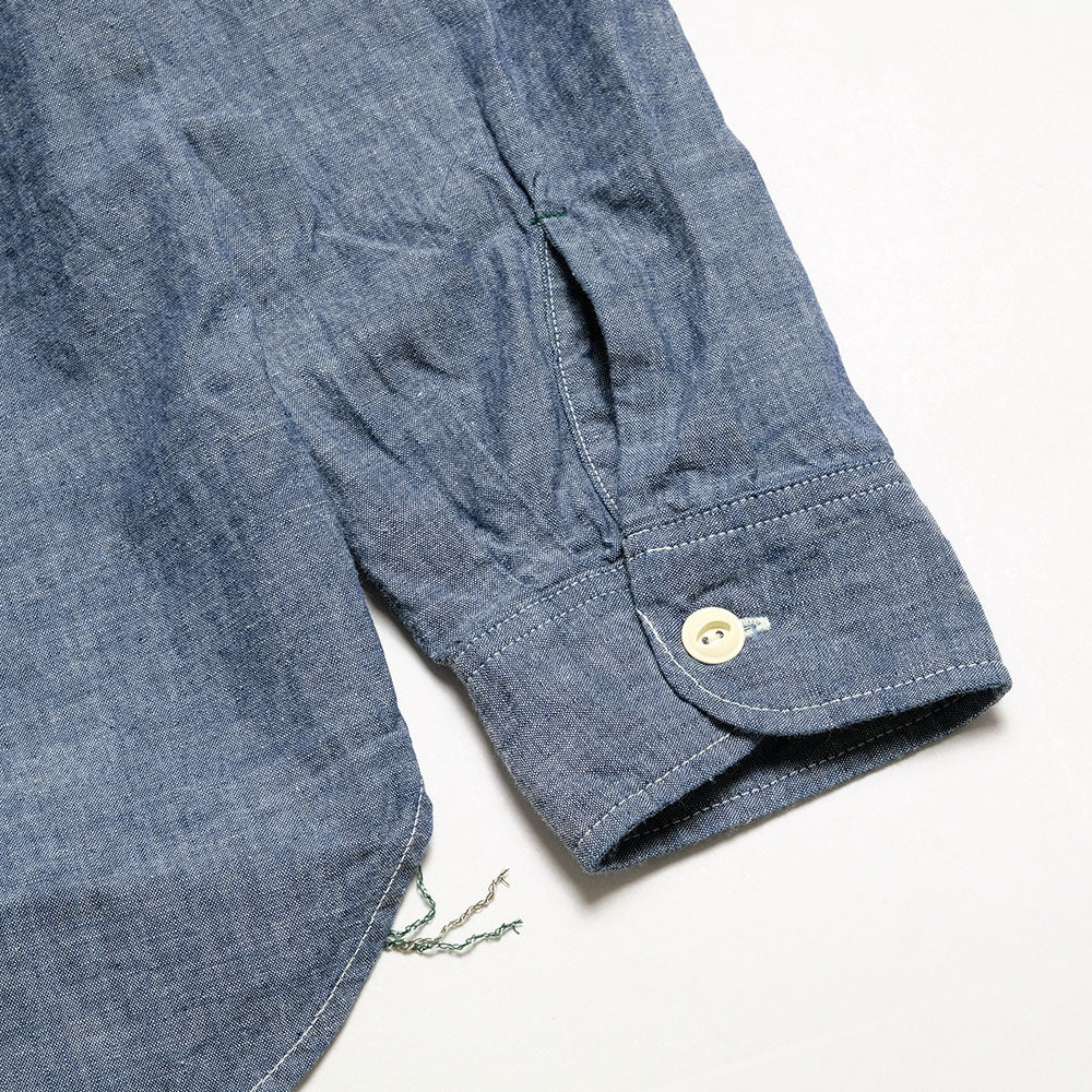 BURGUS PLUS - Chambray Work Shirt Wide Silhouette - HBP-300CHWD