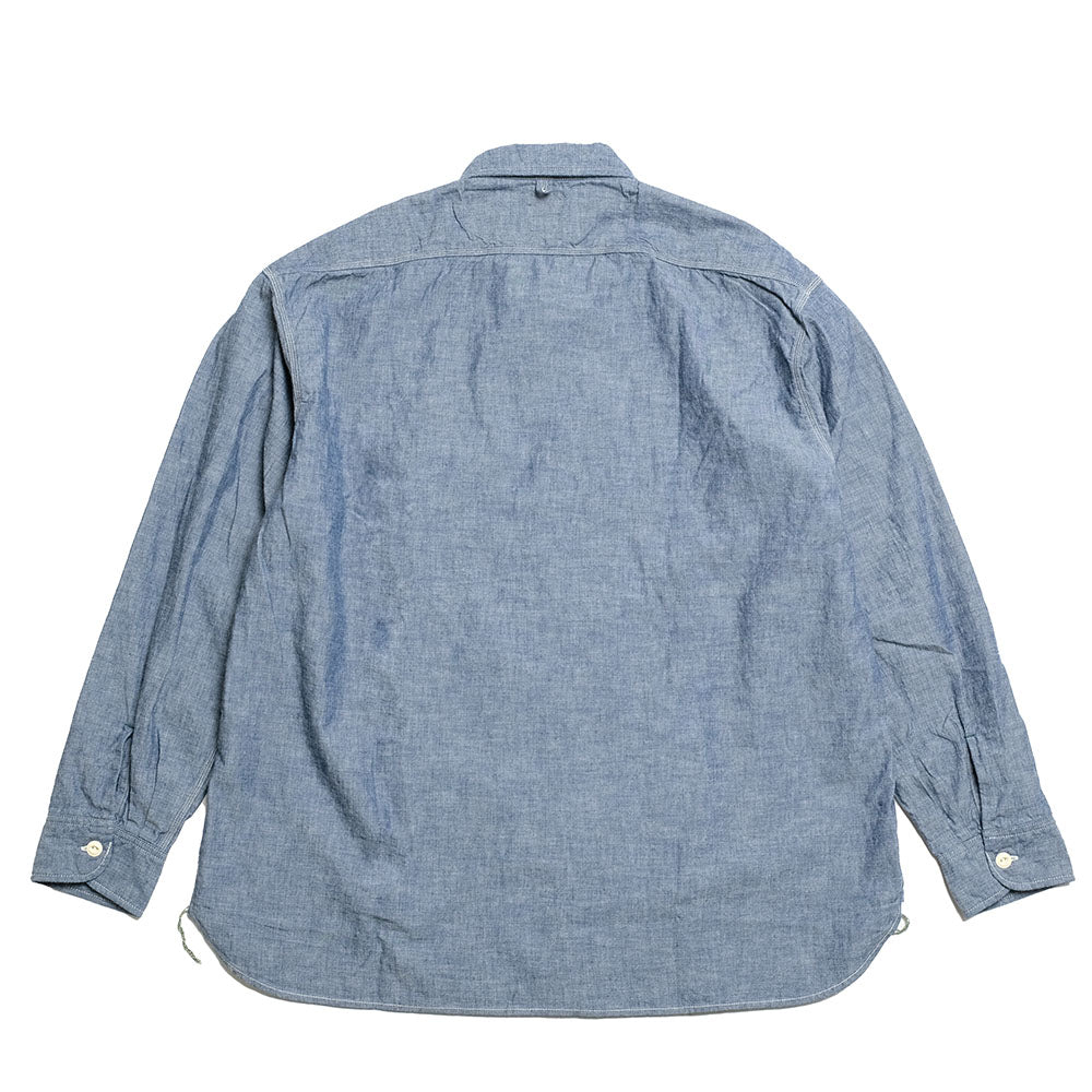 BURGUS PLUS - Chambray Work Shirt Wide Silhouette - HBP-300CHWD