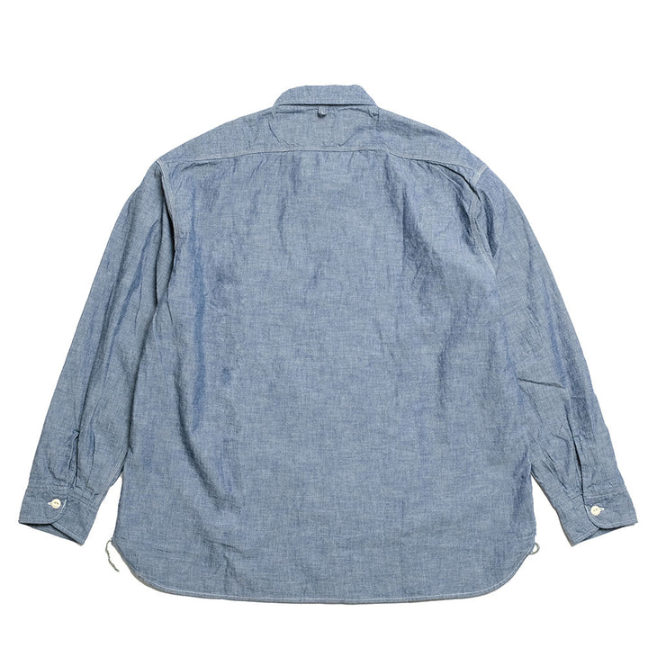 BURGUS PLUS - Chambray Work Shirt Wide Silhouette - HBP-300CHWD