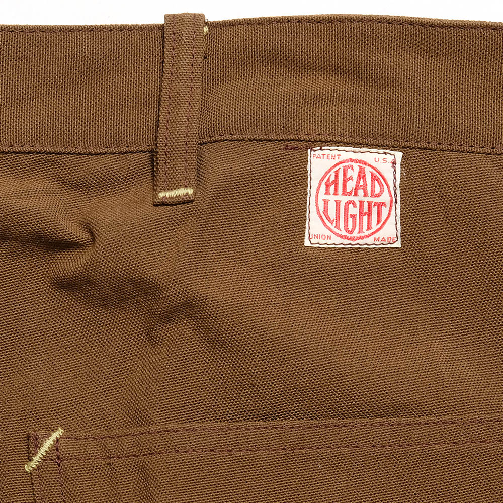 HEADLIGHT 9oz. BROWN DUCK DUNGAREES HD42318