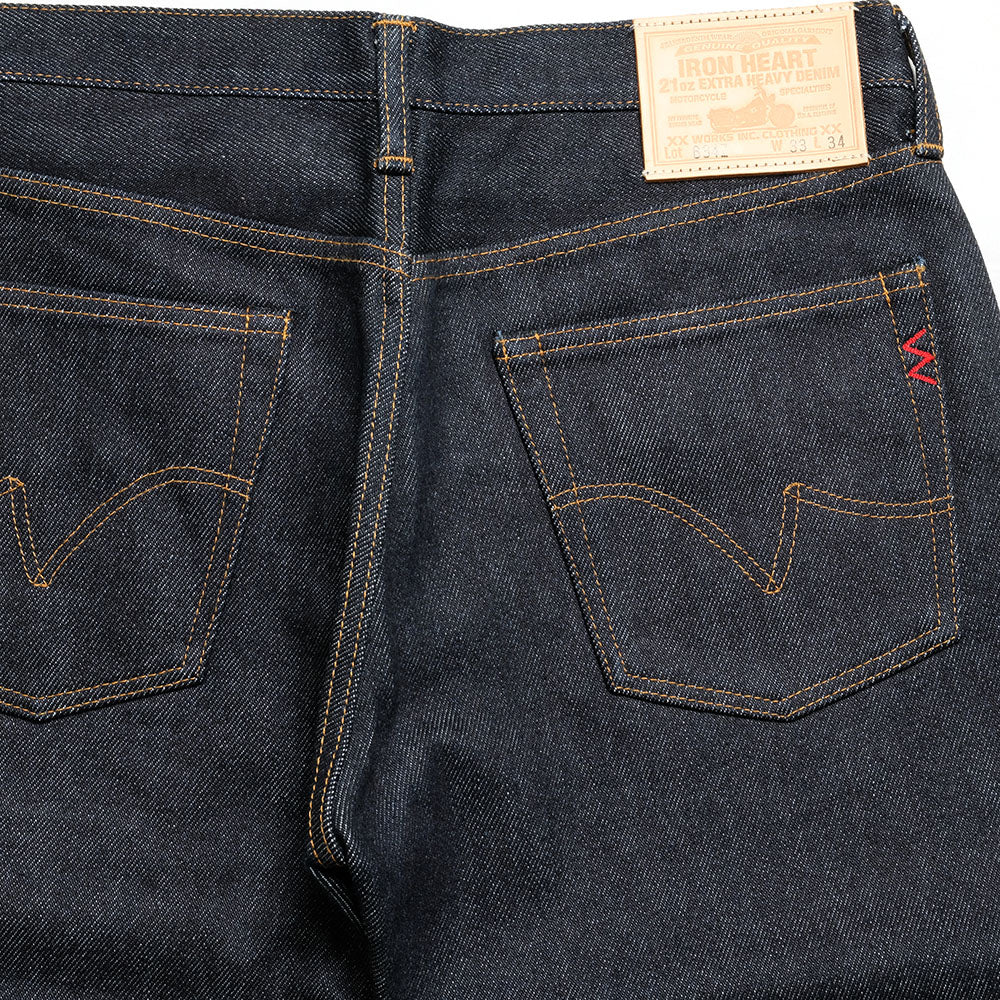 IRON HEART - 21oz. REGULAR DENIM STRAIGHT - IH634Z