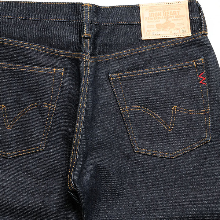 IRON HEART - 21oz. REGULAR DENIM STRAIGHT - IH634Z