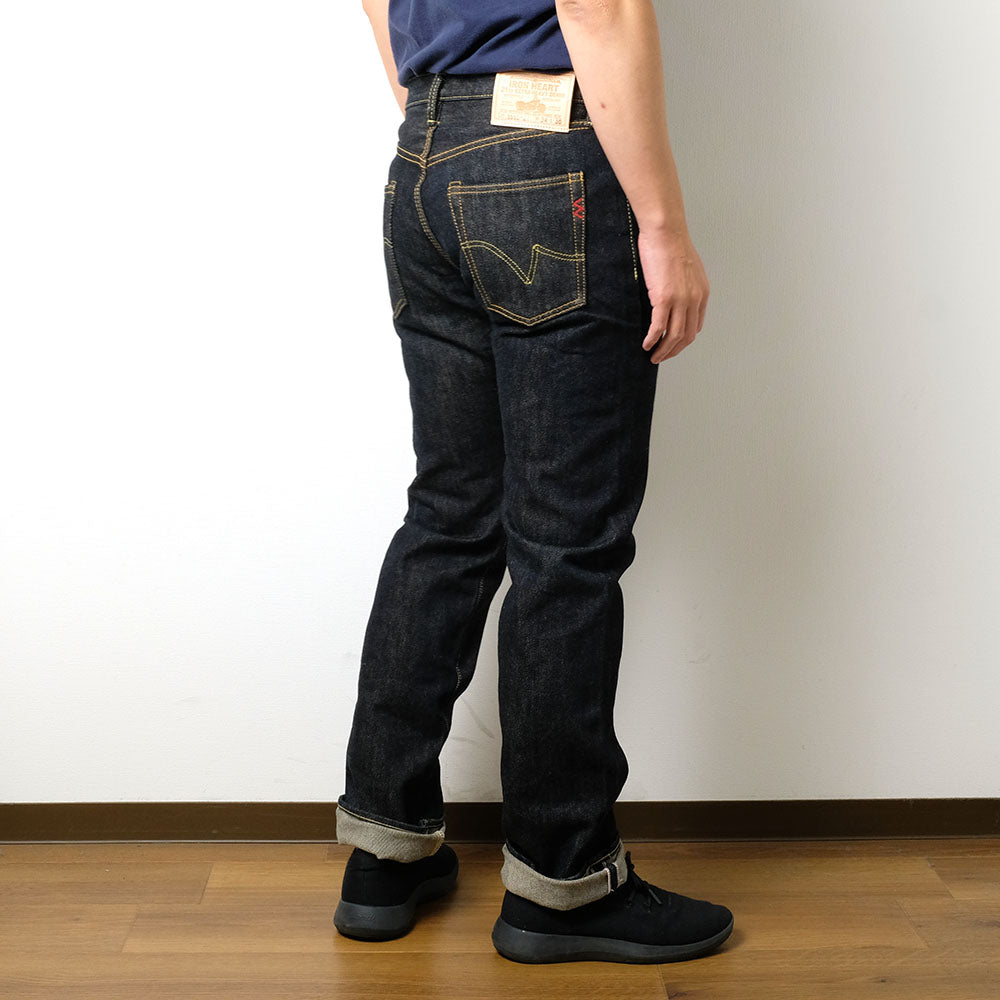 IRON HEART - 21oz. EXTRA HEAVY SELVEDGE DENIM - SLIM STRAIGHT - IH666S-21