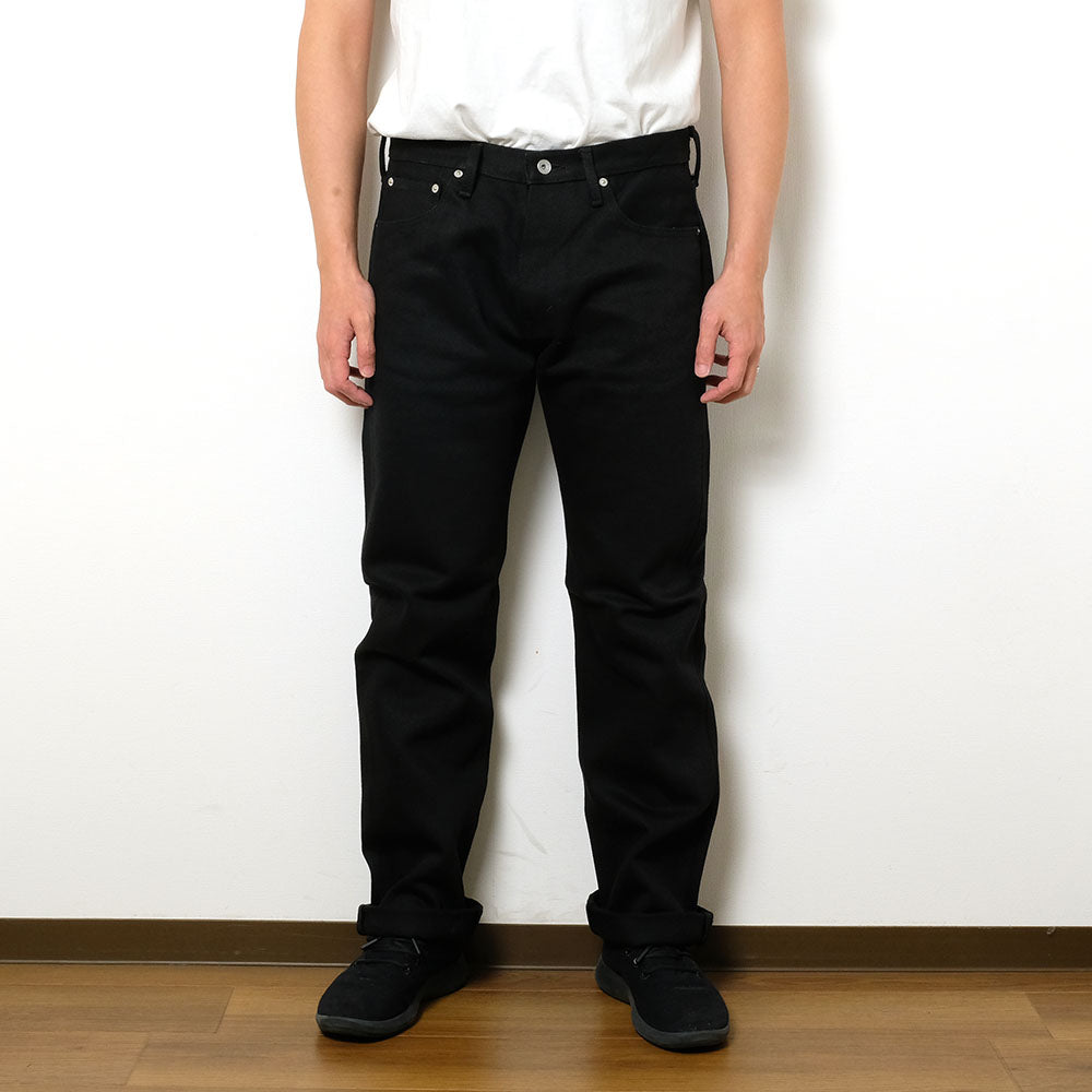 IRON HEART - 21oz. REAL BLACK EXTRA HEAVY DENIM - IH9634Z