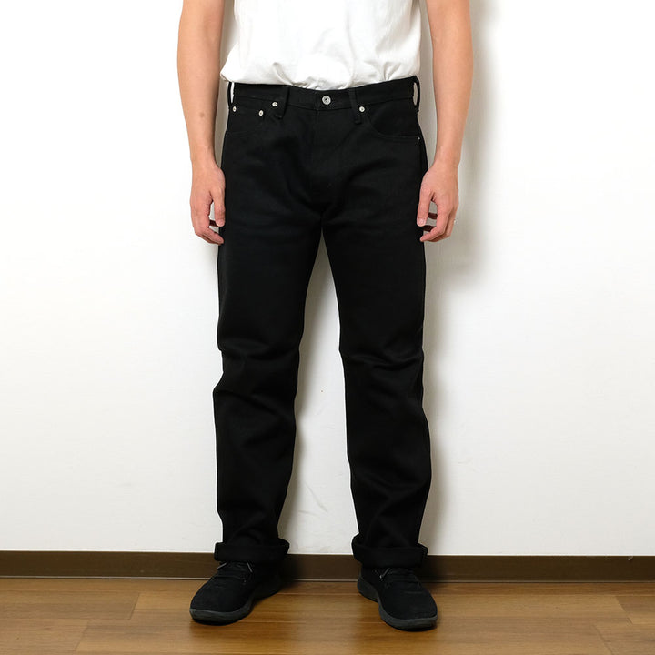 IRON HEART - 21oz. REAL BLACK EXTRA HEAVY DENIM - IH9634Z