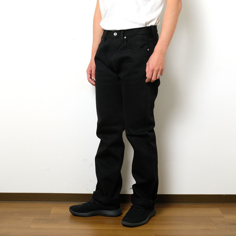 IRON HEART - 21oz. REAL BLACK EXTRA HEAVY DENIM - IH9634Z