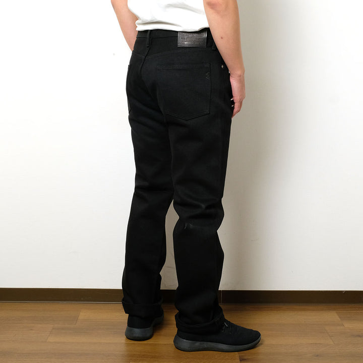IRON HEART - 21oz. REAL BLACK EXTRA HEAVY DENIM - IH9634Z