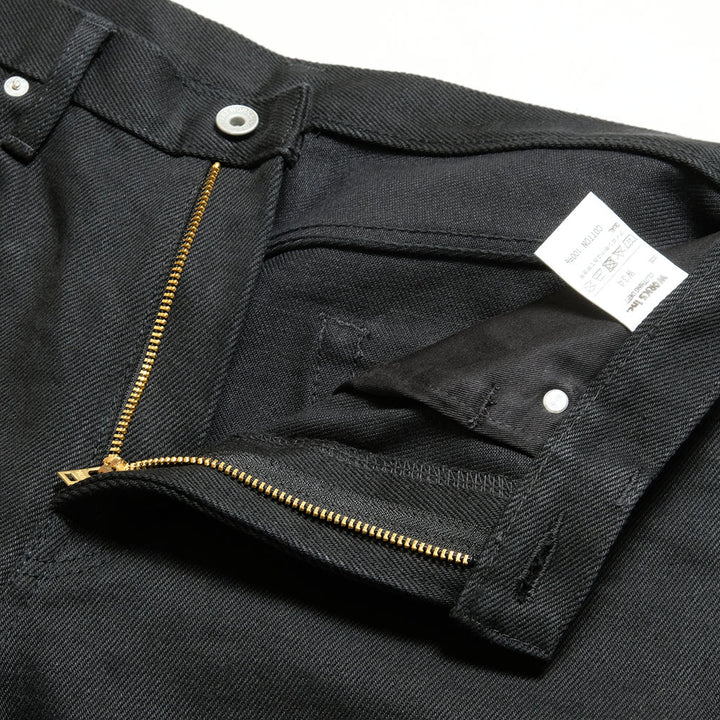 IRON HEART - 21oz. REAL BLACK EXTRA HEAVY DENIM - IH9634Z
