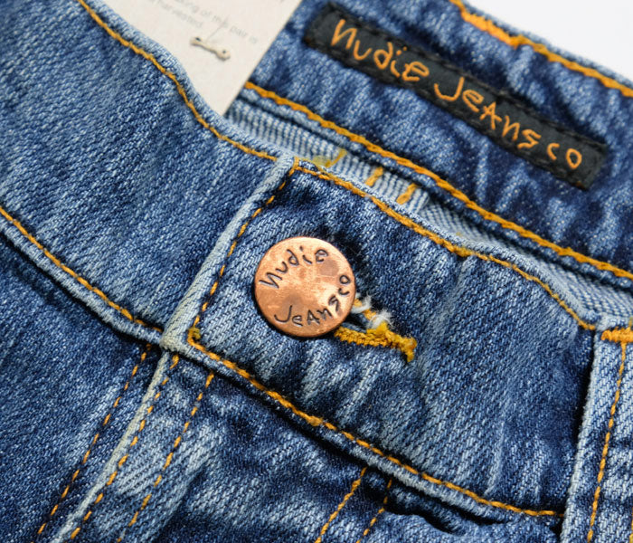 Nudie Jeans<br>THIN FINN WORN IN ECRU<br>113310