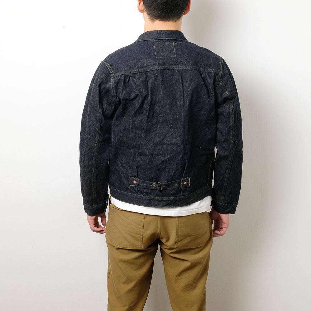 ONI DENIM - 1st Type Denim Jacket - 16.5oz Natural Indigo Denim - ONI-01507NI
