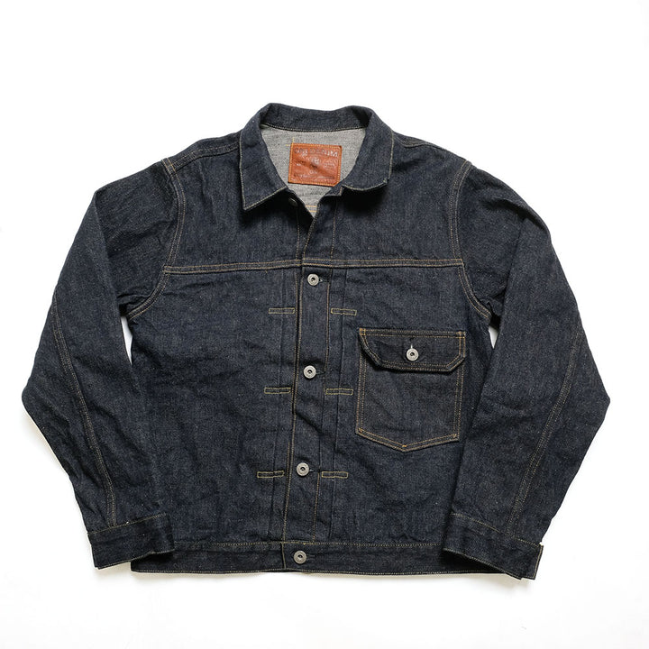 ONI DENIM - 1st Type Denim Jacket - 16.5oz Natural Indigo Denim - ONI-01507NI