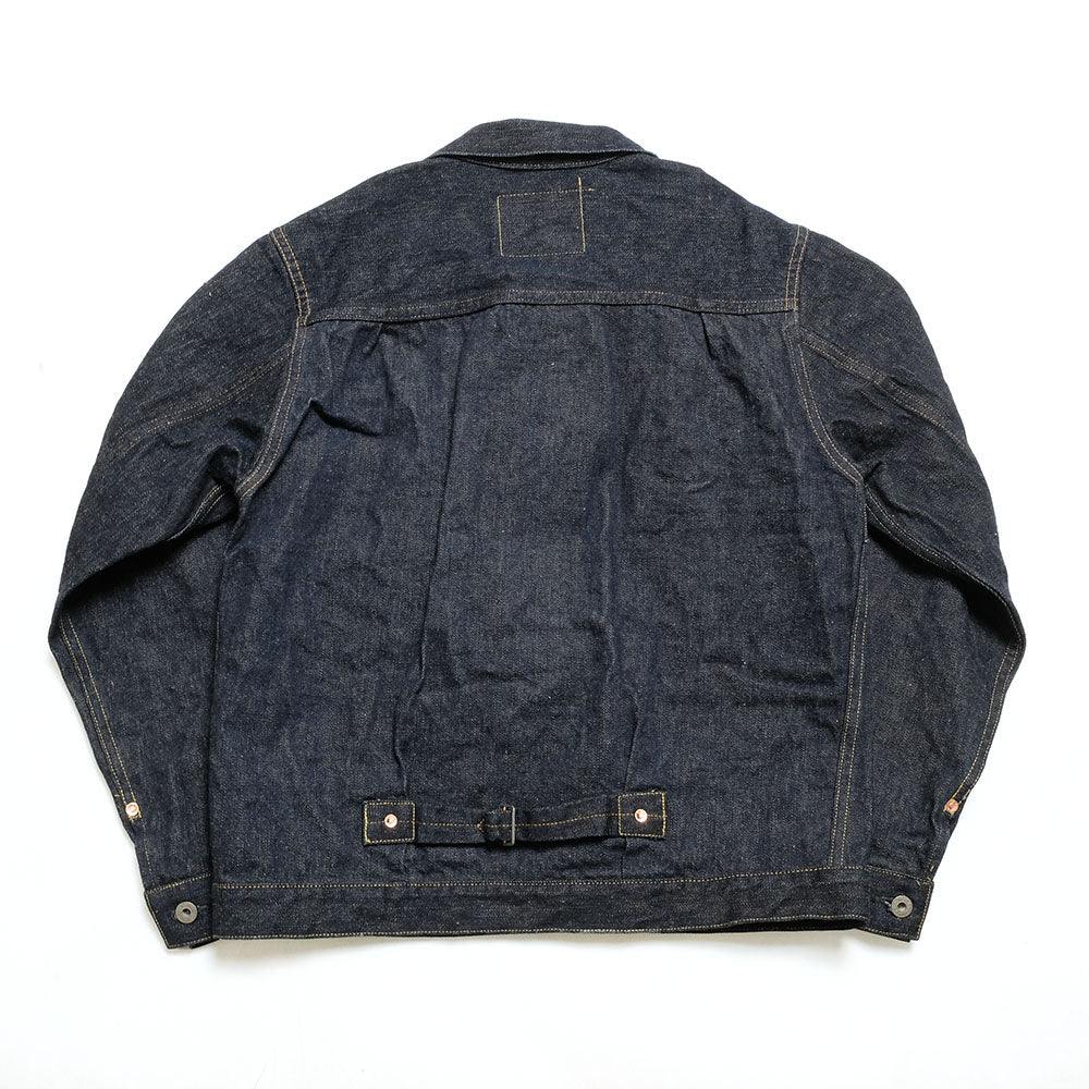 ONI DENIM - 1st Type Denim Jacket - 16.5oz Natural Indigo Denim - ONI-01507NI
