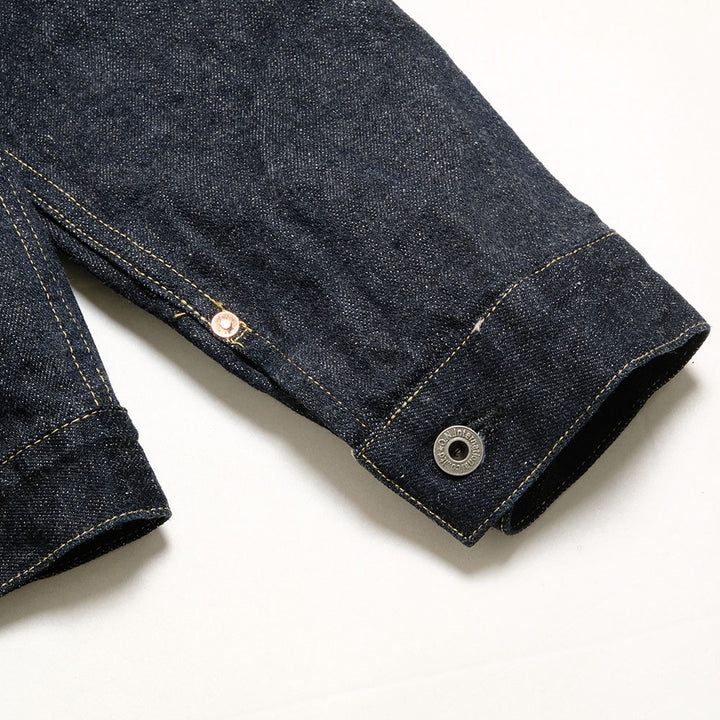 ONI DENIM - 1st Type Denim Jacket - 16.5oz Natural Indigo Denim - ONI-01507NI