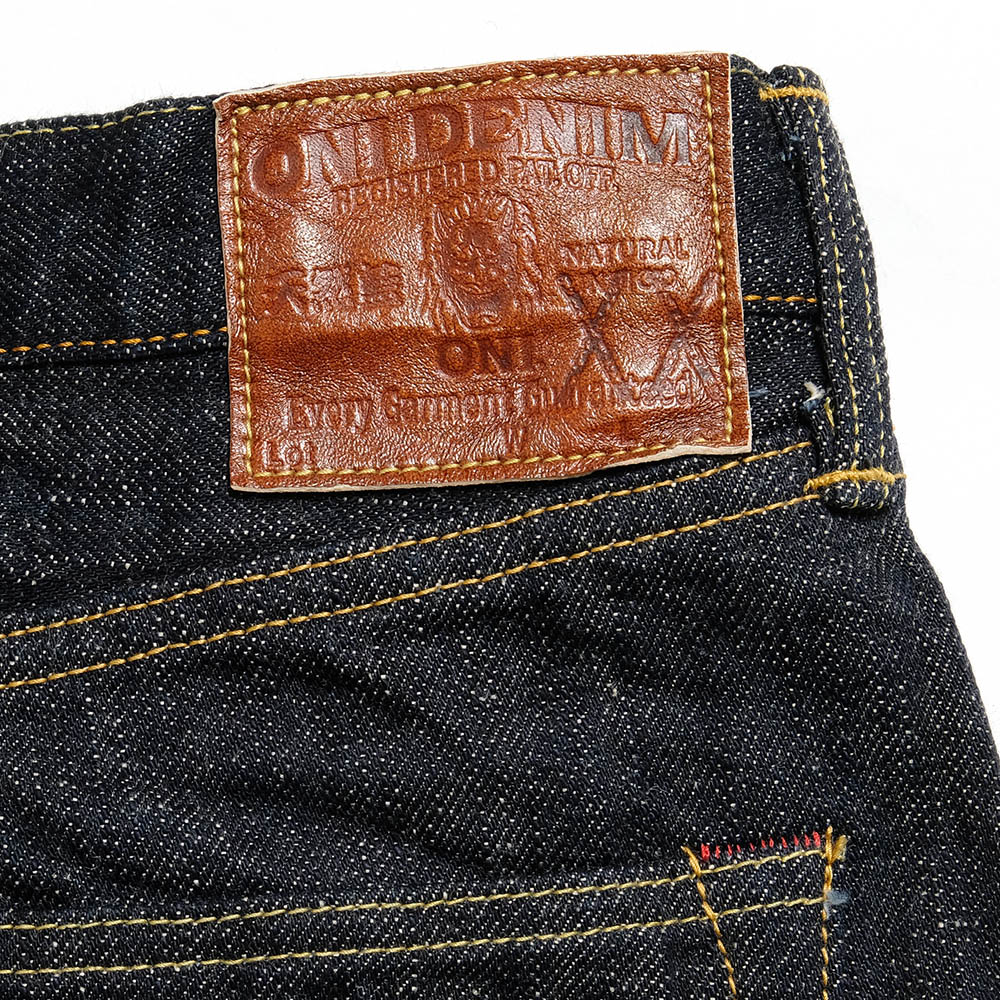 ONI DENIM Relax Straight 16oz Natural Indigo XX Denim ONI-022NIXX