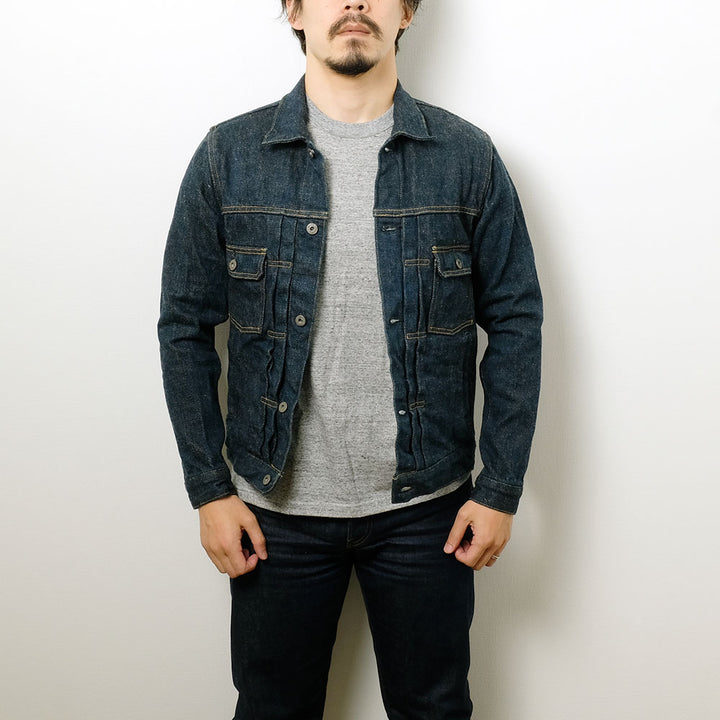 ONI DENIM<br>20oz "鬼秘-ONI Secret-" 2nd Type Denim Jacket<br>ONI-02516P