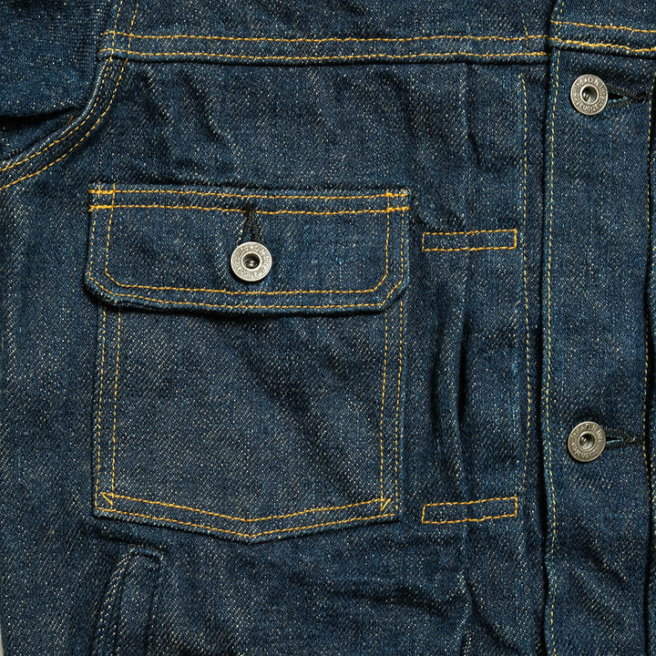 ONI DENIM<br>20oz "鬼秘-ONI Secret-" 2nd Type Denim Jacket<br>ONI-02516P