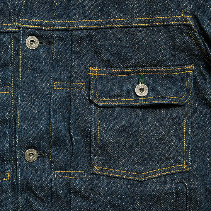 ONI DENIM<br>20oz "鬼秘-ONI Secret-" 2nd Type Denim Jacket<br>ONI-02516P