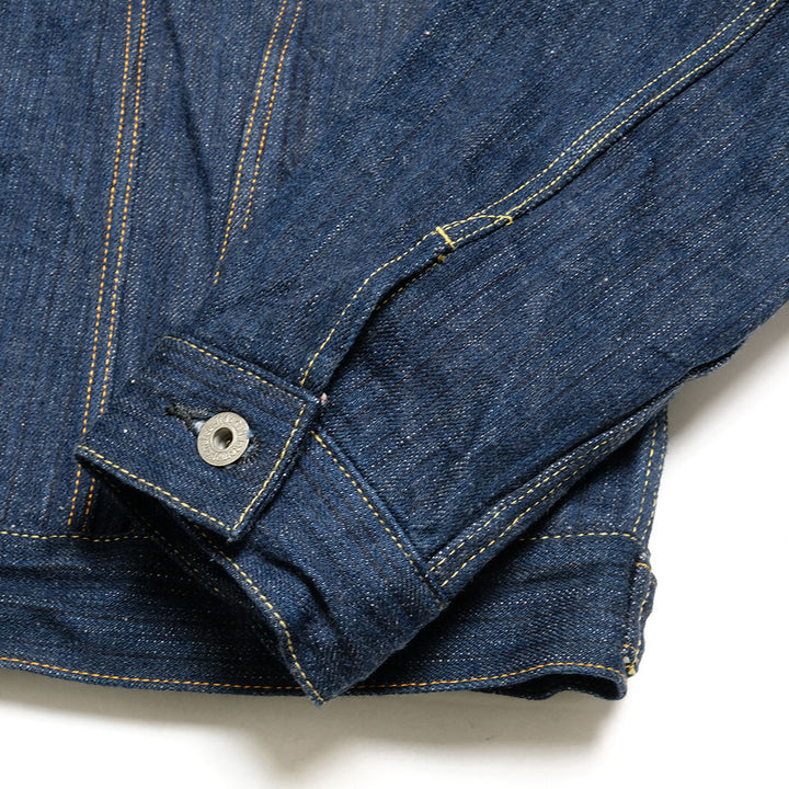 ONI DENIM<br>Semi-Handmade 16oz 天然藍 "SHM-KIWAMI" 3rd Type Denim Jacket<br>ONI-02525P
