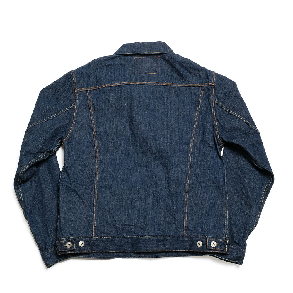 ONI DENIM<br>Semi-Handmade 16oz 天然藍 "SHM-KIWAMI" 3rd Type Denim Jacket<br>ONI-02525P