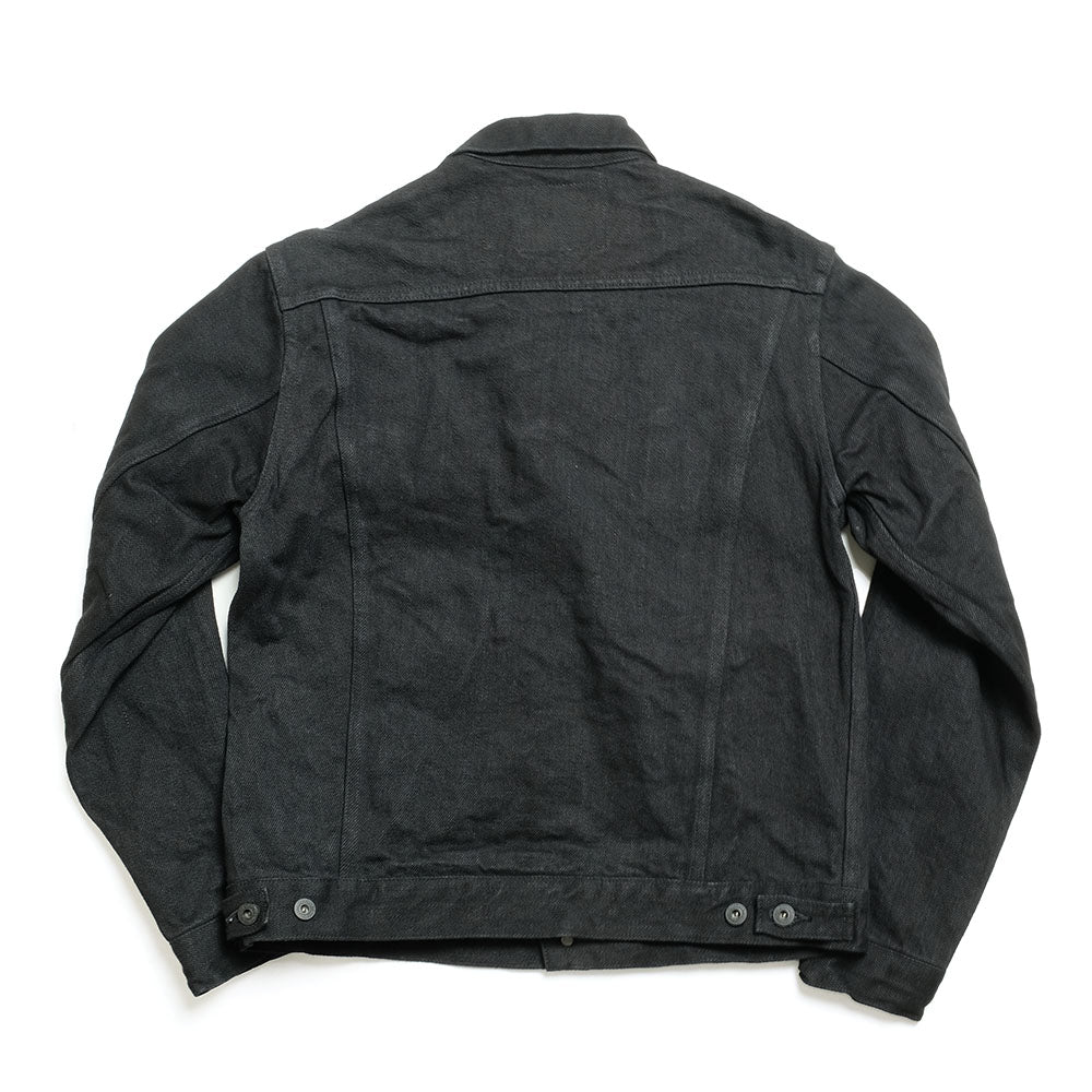 ONI DENIM<br>20oz ONI Secret Denim Dark Indigo x Black 3rd Type Denim Jacket<br>ONI-02527PZR