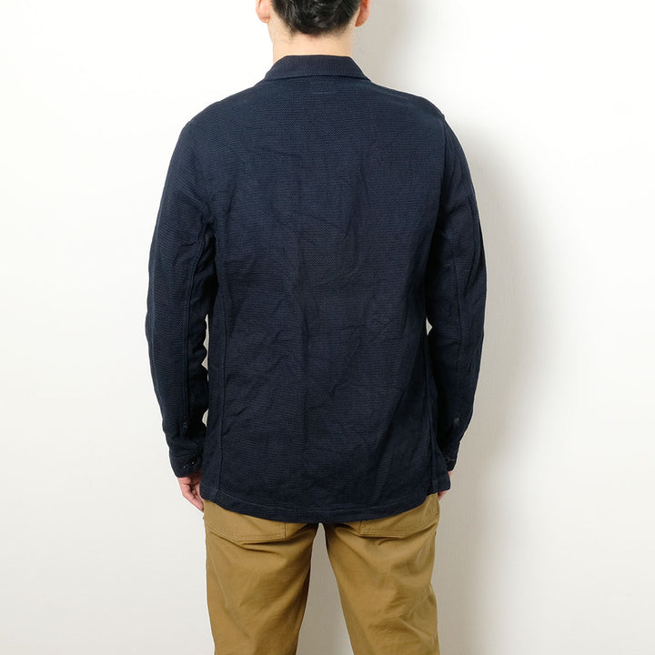 ONI DENIM Coveralls Sashiko Style Dobby, Indigo ONI-03100