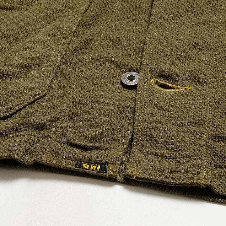 ONI DENIM - Coveralls 刺し子風ドビー - ONI-03100S