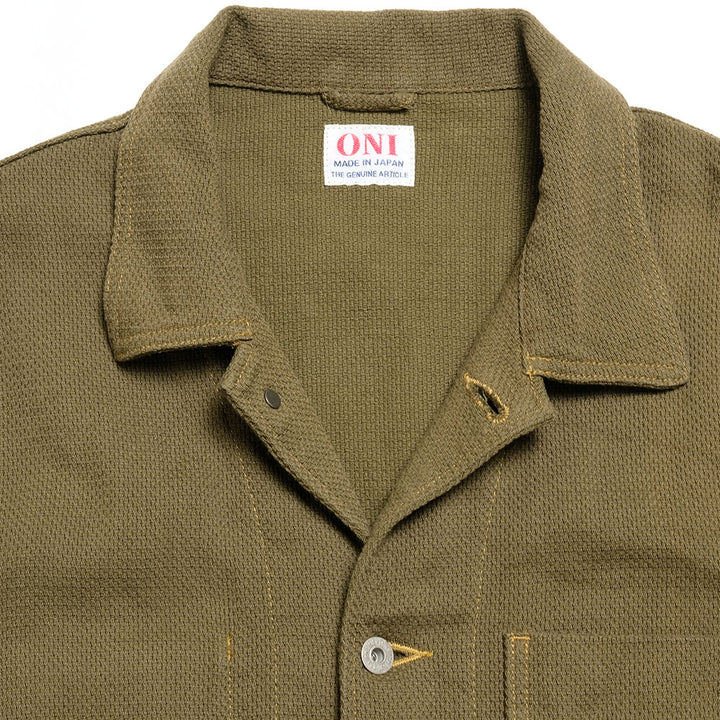 ONI DENIM - Coveralls 刺し子風ドビー - ONI-03100S