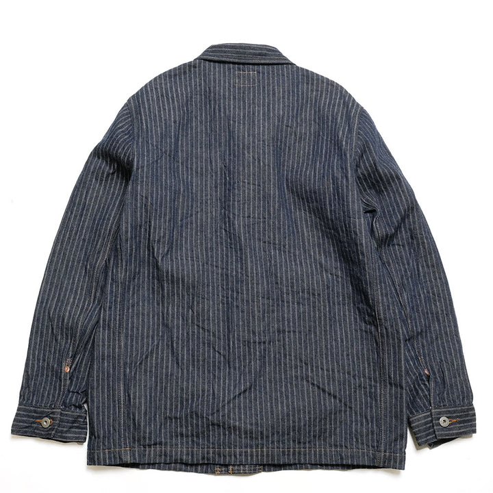 ONI DENIM - Coveralls - Drop-Needle Stitching Jacquard Striped Denim - ONI-03101HJS