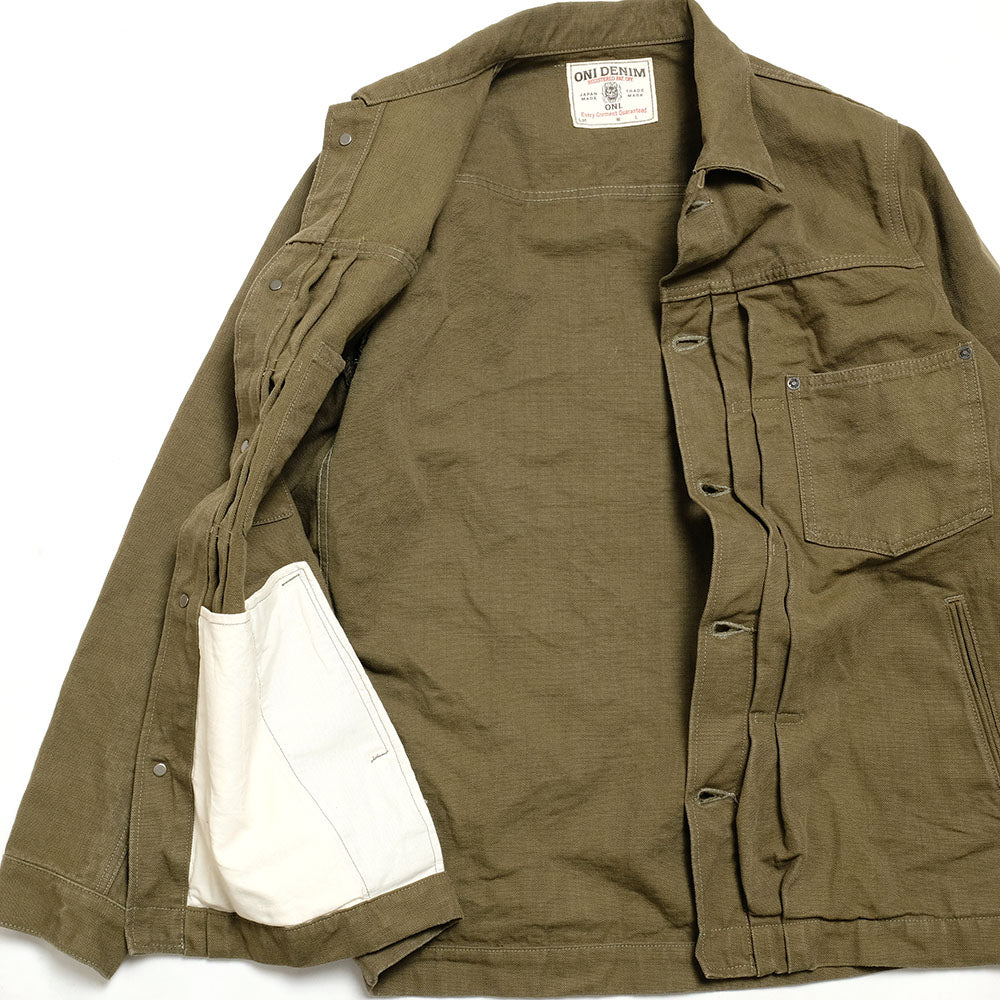 ONI DENIM<br>Coveralls Sulfur Heavy Oxford<br>ONI-03128HOX