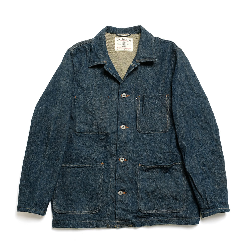 ONI DENIM Coveralls 20oz Secret Denim - 鬼秘 - ONI-03502ZR