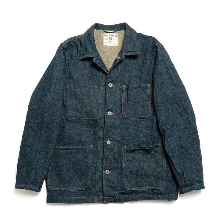 ONI DENIM Coveralls 20oz Secret Denim - 鬼秘 - ONI-03502ZR