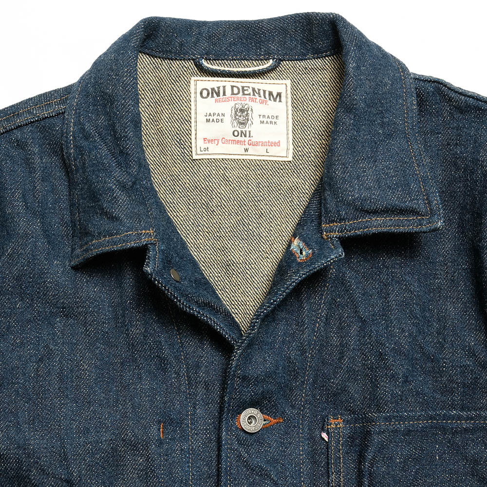 ONI DENIM Coveralls 20oz Secret Denim - 鬼秘 - ONI-03502ZR