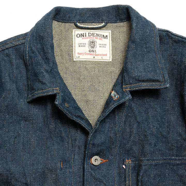 ONI DENIM Coveralls 20oz Secret Denim - 鬼秘 - ONI-03502ZR