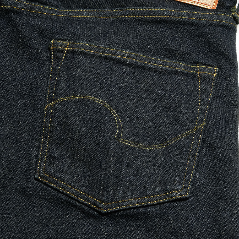 ONI DENIM<br>Relax Tapered 15oz Stretch Denim Grayish Olive Topping<br>ONI-122S