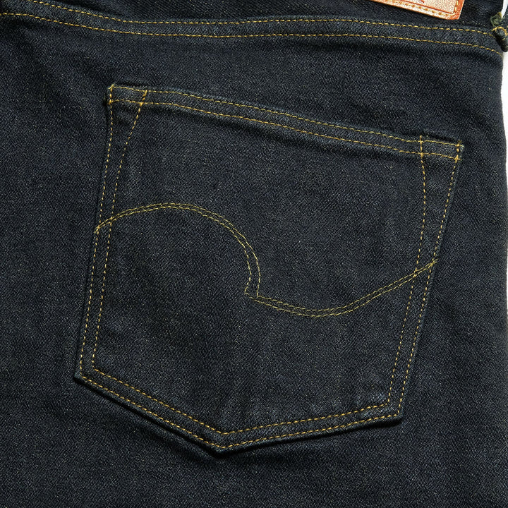 ONI DENIM<br>Relax Tapered 15oz Stretch Denim Grayish Olive Topping<br>ONI-122S