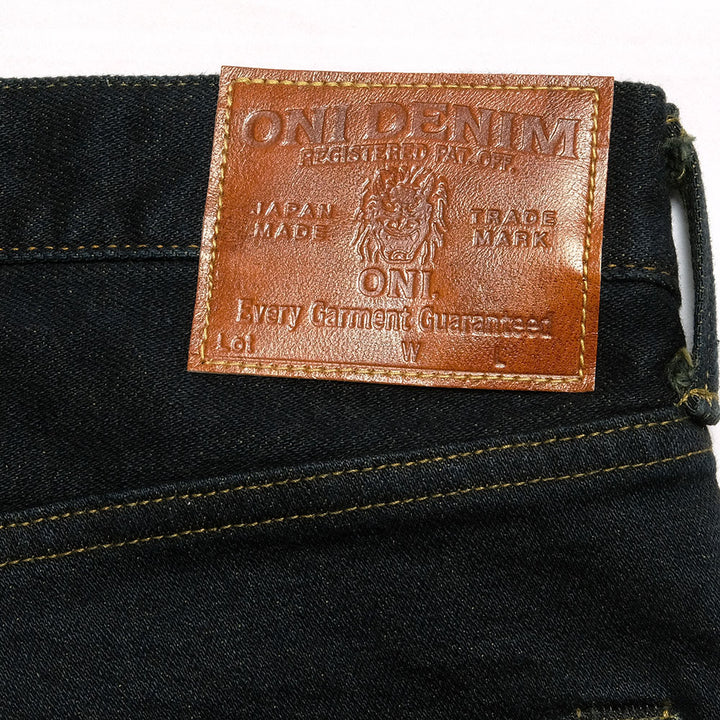 ONI DENIM<br>Relax Tapered 15oz Stretch Denim Grayish Olive Topping<br>ONI-122S
