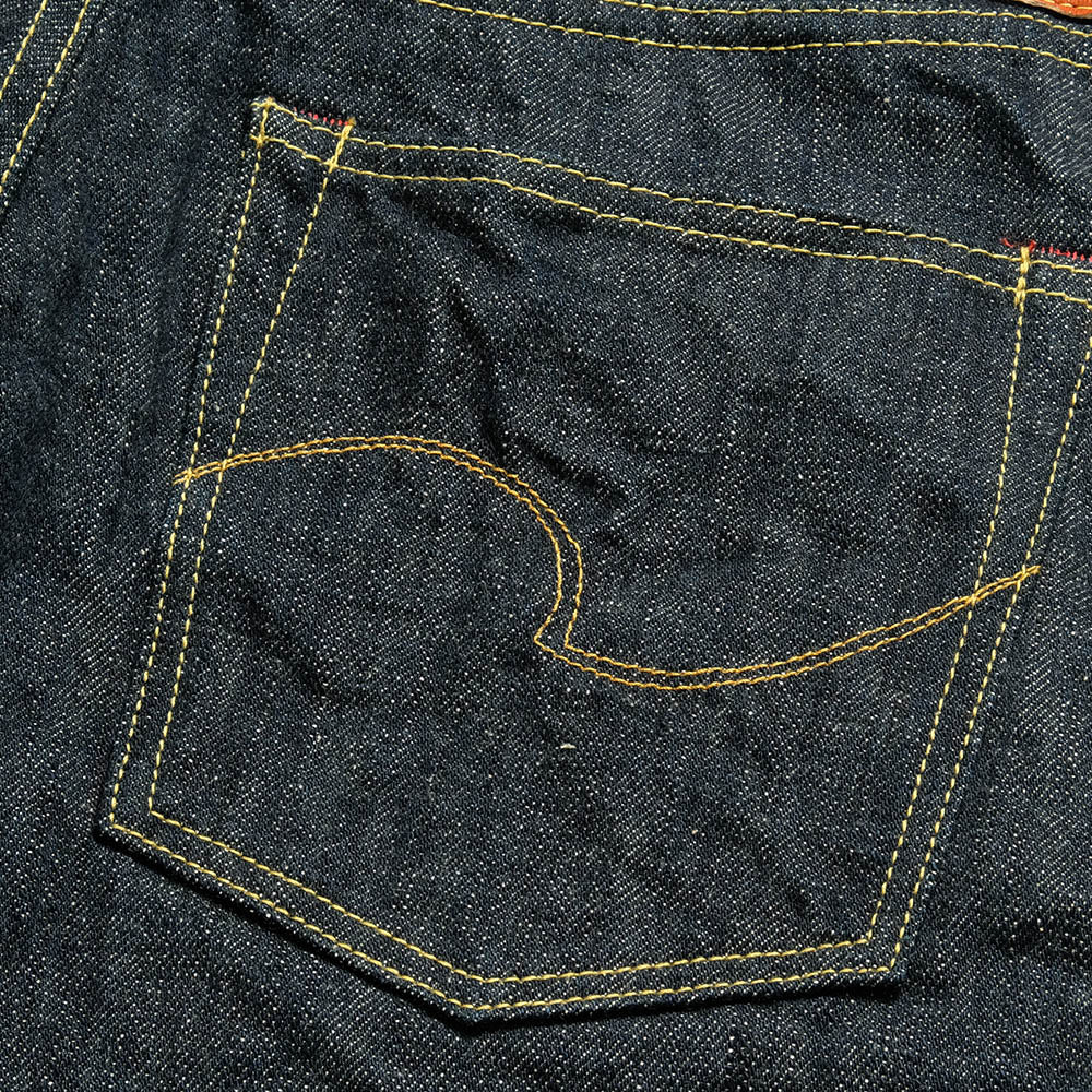 ONI DENIM<br>Neat Straight<br>16oz Green Cast Denim<br>ONI-246GC16