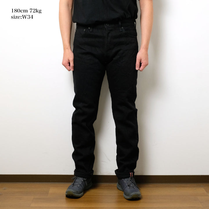 ONI DENIM - Regular Rise Neat Straight - 20oz ONI Secret Black Denim - ONI-246ZR